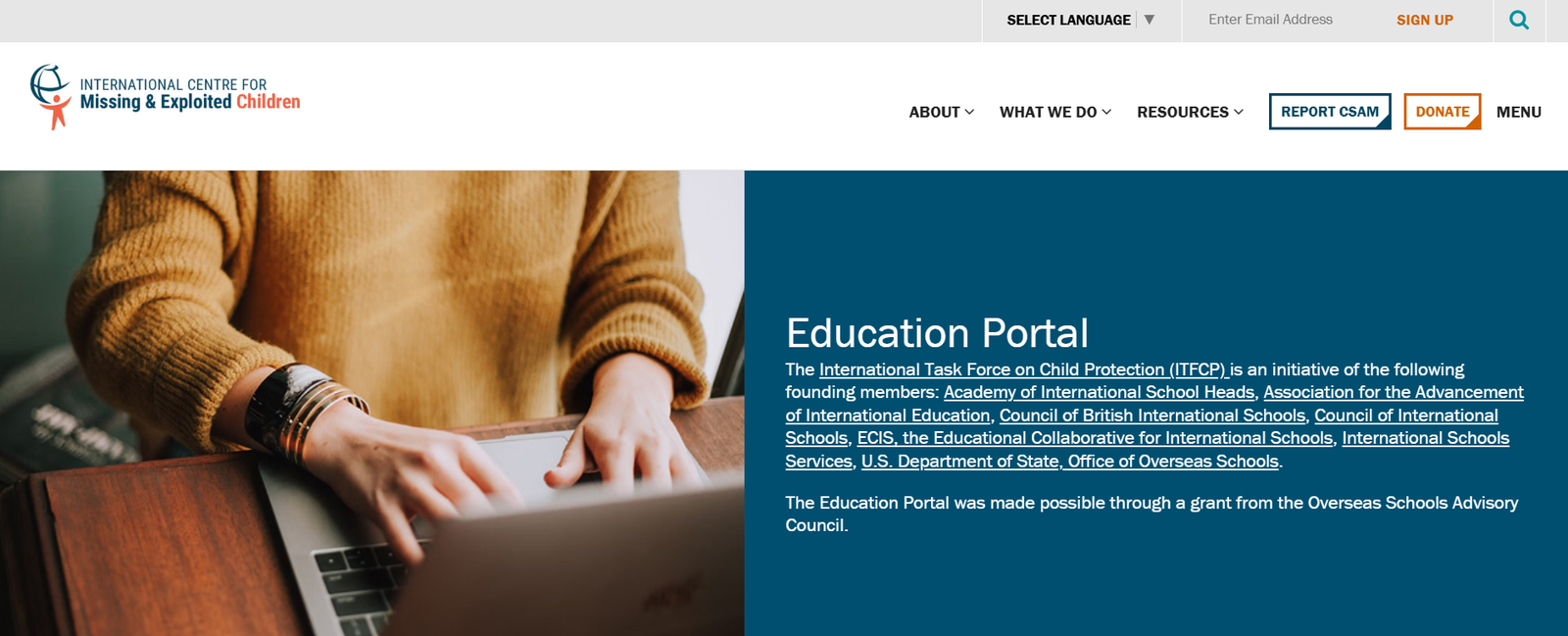 National Education Portals for Public Institutions