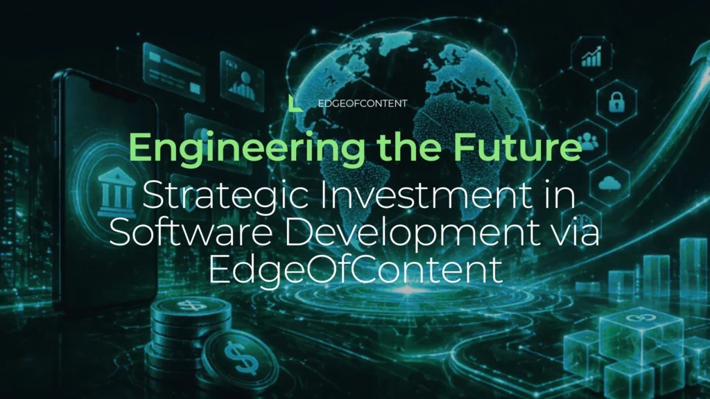 Engineering the Future: Strategic Investment in Software Development via EdgeOfContent