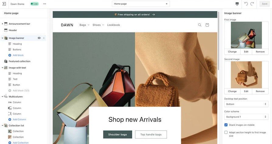 Web Development 7 Shopify Store Architecture Diagram
